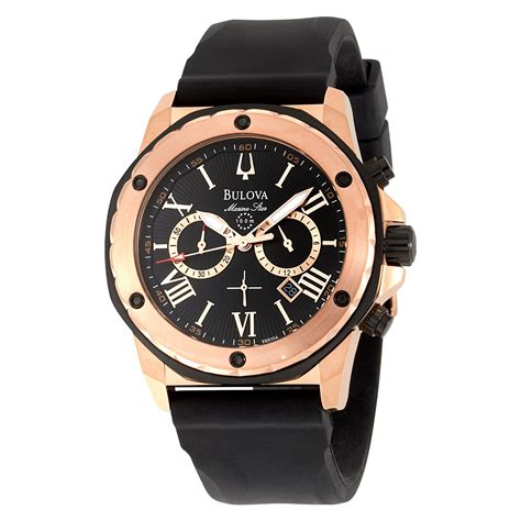 bulova watch men looks like hublot|Bulova casual men's watch.